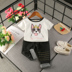 Cô gái thời trang new cartoon puppy in ngắn tay t-shirt 2018 mùa hè mát mẻ vòng cổ áo sơ mi bé quần áo Áo thun