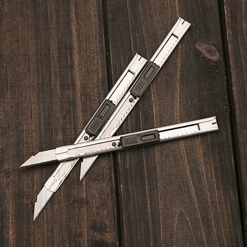 Металлический маленький арт -нож студент арт -нож офисные канцелярские канцелярские принадлежности