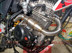 枭 龙 2 号 motocross Meiyas V3 biến đổi khí thải CQR ống xả OTOM trở lại áp lực muffler phần phía trước Ống xả xe máy