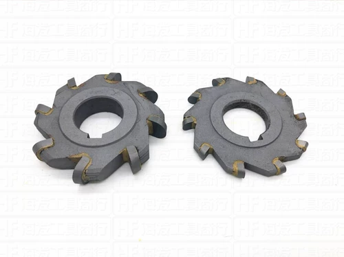 Инкрустанный сплав выпуклый наполовину наполняющий режущий резак жесткий сплав Трехморт -лезвие.