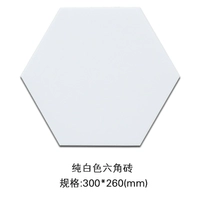 Чистый белый шестиугольный кирпич