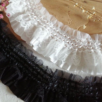 taobao agent Elastic white lace clothing, Lolita style, lace dress