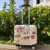 Xu hướng gương mini lên máy bay vali nhỏ 18 inch vali nữ phổ quát bánh xe đẩy trường hợp vali nhỏ khóa hộp túi xách du lịch nam Va li