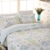 BUBU quilting được làm bằng ba mảnh đơn giản kiểu Mỹ gió đại dương trải giường bông điều hòa bông được giặt chăn bông drap phủ giường Trải giường