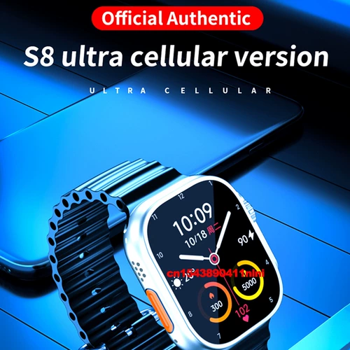 Новый 4G S8 Ultra Smart Watch Ultra Series 8 Google App WiFi S