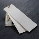 Мужская и женская тега одежды индивидуальная специальная бумажная одежда серебряная кунжутная листинга