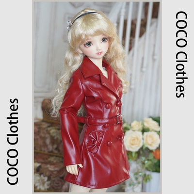 taobao agent [COCO] BJD DD three -pointers, 3 points, four points, 4 points, 4 points, 4 points, 4 points, 4 points, 4 points of baby clothes daily punk jacket jacket