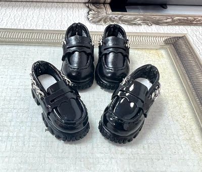 taobao agent Bjd baby shoes Blythe OB24 small 6 -point baby shoes iron chain carvino shoes original sole spot