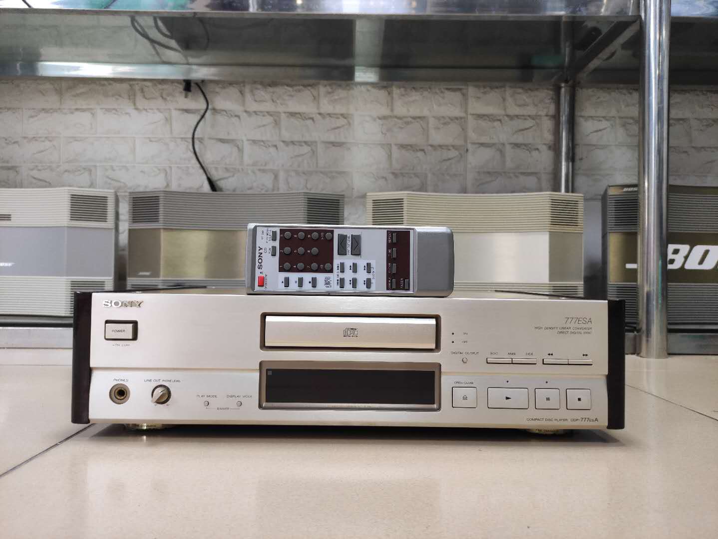 Sony Sony CDP-777ESA подержанная лихорадка CD-машина «Квартет аудио»