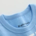 Áo thun bé trai dài tay 2018 phiên bản mới của Hàn Quốc cho trẻ em mùa thu trẻ em mặc áo sơ mi trẻ em từ bi nam Áo thun