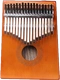 Đàn piano nhỏ Kalimba 17 nhạc cụ kalimba piano người mới bắt đầu cầm tay nhập cảnh ngón tay đàn piano đích thực - Nhạc cụ phương Tây