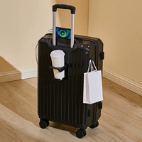 Черный (утолщенный верх) [зарядный порт+подставка чашки+боковой крючок] [Одиночная коробка]