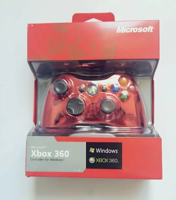 Совершенно новый Microsoft Xbox360 Wired Wireless Game Handle с вибрационным компьютером USB бесплатный тонкий новый