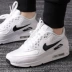 Giày nữ Nike 2019 xuân mới NIKE AIR MAX90 đệm đệm giày thể thao giày 325213 shop giày thể thao Dép / giày thường