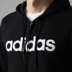 Adidas nam 2018 mùa thu thể thao mới chạy đào tạo áo khoác trùm đầu thời trang giản dị DM4282 áo khoác thể thao Áo khoác thể thao / áo khoác