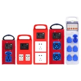 Ручная плана Электрическая коробка Строительная площадка временная утечка