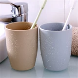 Простая чашка для мытья чашка зубной щетки чашка пластиковой зубной бак с марионированием чашки водяной чашки зубной бак щетка