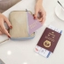 Lưu trữ tài liệu túi du lịch túi hộ chiếu đa chức năng giữ vé người đàn ông và phụ nữ hộ chiếu thẻ chủ tài khoản này gói hoàn thiện Túi thông tin xác thực