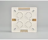 86 -type Bright Box PVC Пластиковая коробка коробка коробки для проводки коробки выключателя в ящике вне линии.