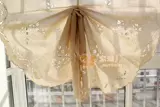 Ретро штора, ткань на липучке, воздушный шар, в американском стиле, из хлопка и льна