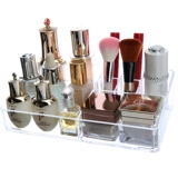 Косметическая коробка для хранения, кисть для ухода за кожей, помада, база под макияж, пластиковая коробка для косметики, туалетный столик, популярно в интернете