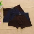 Hộp quà tặng siêu mềm modal eo phẳng quần lót nam đồ lót mùa hè thoáng khí mồ hôi gợi cảm - Bộ quà tặng Bộ quà tặng