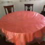 Khăn trải bàn dùng một lần khách sạn nhà tròn hình chữ nhật không thấm nước dã ngoại phim nhựa dày bảng bàn - Các món ăn dùng một lần bát giấy