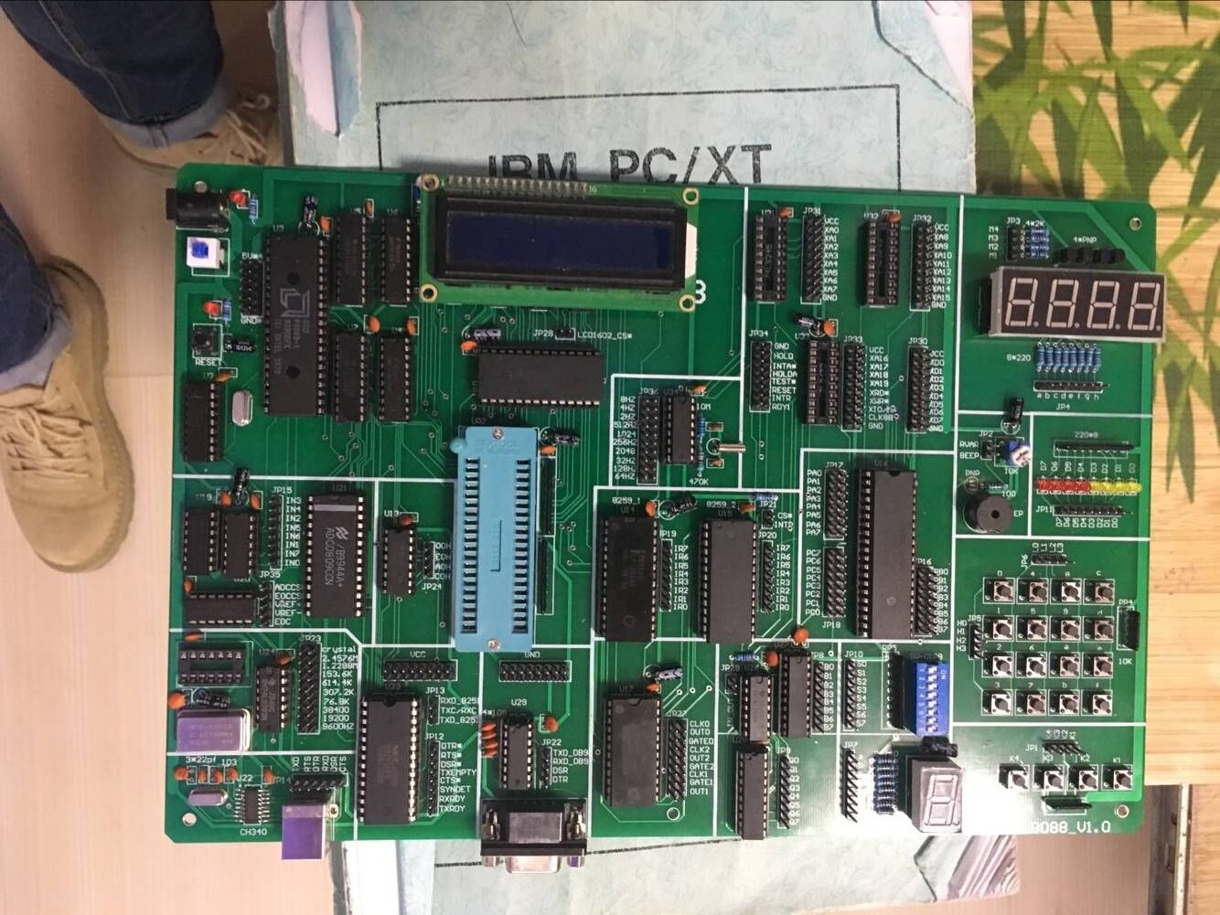 Microcomputer Principle 8088 Comprehensive Experiment Board Computer Development Board 8088/8086 Learning Board Patch Board Circuit