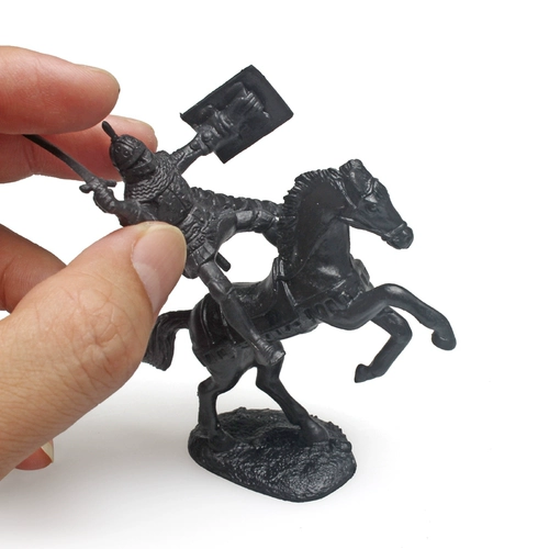 Римская кавалерийская игрушка Древние военные солдаты -солдаты Shield Archers Archers Riding Knights War Horse Corse Cavalry Model