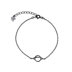 [South Lane] 925 sterling silver đen tối hành tinh bracelet ngọt ngào vệ tinh bracelet trang sức bạn gái trang sức quà tặng nữ Vòng đeo tay Clasp