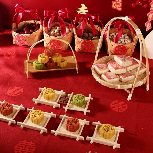 Обручальное украшение свадебное банкетное церемония настольные десертные десертные десертные точки с пластинами