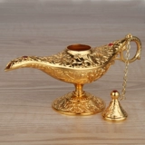 Aladdin God Lantern European -Style Living Room Process Процесс индийский ретро -ретро -оловянные украшения творческие русские пожелания лампа