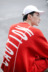 NOTHOMME Triều thương hiệu in ấn phiên bản lỏng lẻo cardigan áo len knit fir coat Pháp đỏ nam giới và phụ nữ vài mô hình phong cách Hàn Quốc Cardigan