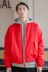 NOTHOMME Triều Nhật thương hiệu lỏng đồng phục bóng chày coat men và phụ nữ vài mô hình thí điểm quần áo cotton đường phố hip hop đỏ Trang phục Couple