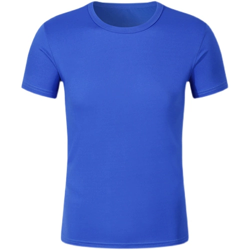 Хлопковая шелковая футболка для работы, делается под заказ, с печатью вашего логотипа, короткий рукав