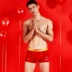 Caber kabali couple đồ lót 2018 mới đỏ đỏ năm sinh modal cotton nam boxer tóm tắt sip  Cặp đôi