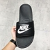 Bộ đếm chính hãng Nike Nike BENASSI Quan Zhilong với xu hướng dép 343880-090-100 - Dép thể thao dép bánh mì Dép thể thao