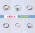 Đơn giản và tươi vòng trang sức Nhật Bản và Hàn Quốc triều đuôi vòng ngón tay nhỏ ngón trỏ sinh viên nam giới và phụ nữ vài vòng sterling silver ring