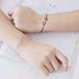 Xu hướng gió tam giác rỗng hình dạng hình học mở vòng đeo tay vòng đeo tay nữ tính khí đơn giản ngày cá tính vòng đeo tay Hàn Quốc Vòng đeo tay Cuff