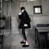Ưu đãi đặc biệt 2019 phiên bản tiếng Hàn mới phổ biến của áo khoác len nữ dài tay dành cho nữ áo len dài mùa thu và mùa đông thủy triều - Accentuated eo áo