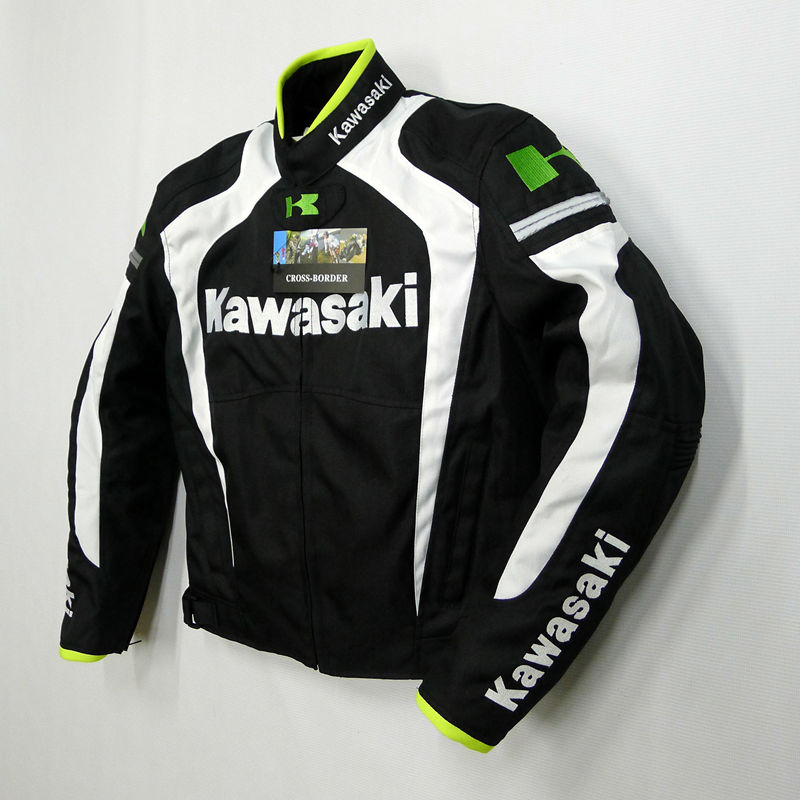 Men's racing jacket KAWASAKI Winter automobile race ...