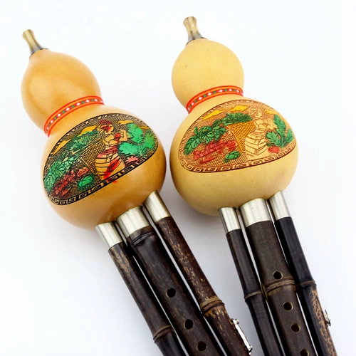 Бесплатная доставка натуральная Zizhu Sanyin Gourd C, Relding B Tun G, F -регулировка, профессиональная производительность, разборка Yunnan музыкальный инструмент