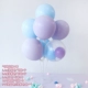 № 8 Purple+Blue Macaron Buloon Beam