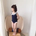 Đồ bơi bé gái 2018 phiên bản Hàn Quốc mùa hè mới cho bé sơ sinh áo gió hải quân tam giác nóng bỏng bikini bikini - Đồ bơi trẻ em Đồ bơi trẻ em