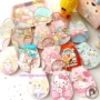 helloKitty Melody Gemini Beauty Girl Coin Purse Pink Cartoon Scratch Key Box ví đựng chìa khóa nam