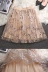Váy lưới đan dây, mùa thu năm 2021, váy ngắn xếp nếp chữ A phía dưới rất cổ tích, váy sợi cổ tích sáng bóng - Váy