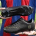 C giày bóng đá sát thủ C Romesi móng tay nam gãy tf móng tay dài ag sinh viên trẻ em màu đen giày thể thao cao cấp hàng đầu phụ nữ - Giày bóng đá