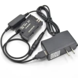 USB Line LP-E6 Декодирование поддельной батареи DR-E6 подходит для Canon 5D3 5D4 6D 60D 80D 80D R5/60D