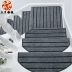 Simple dày rắn gỗ cầu thang hộ gia đình trong nhà thảm thảm keo miễn phí tự dính chống trượt lốp hút pad cầu thang - Thảm
