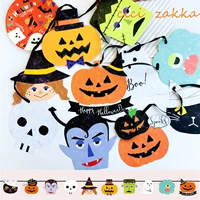 Японский стиль Хэллоуин Хэллоуи Хэллоуи тыквенный тыквенный монстр мультфильм мультфильм двойной фестиваль призрака